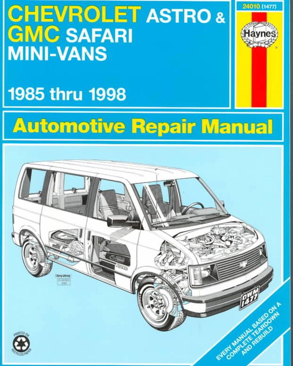 Chevrolet Astro and G.M.C.Safari Minivans (19851998) Automotive