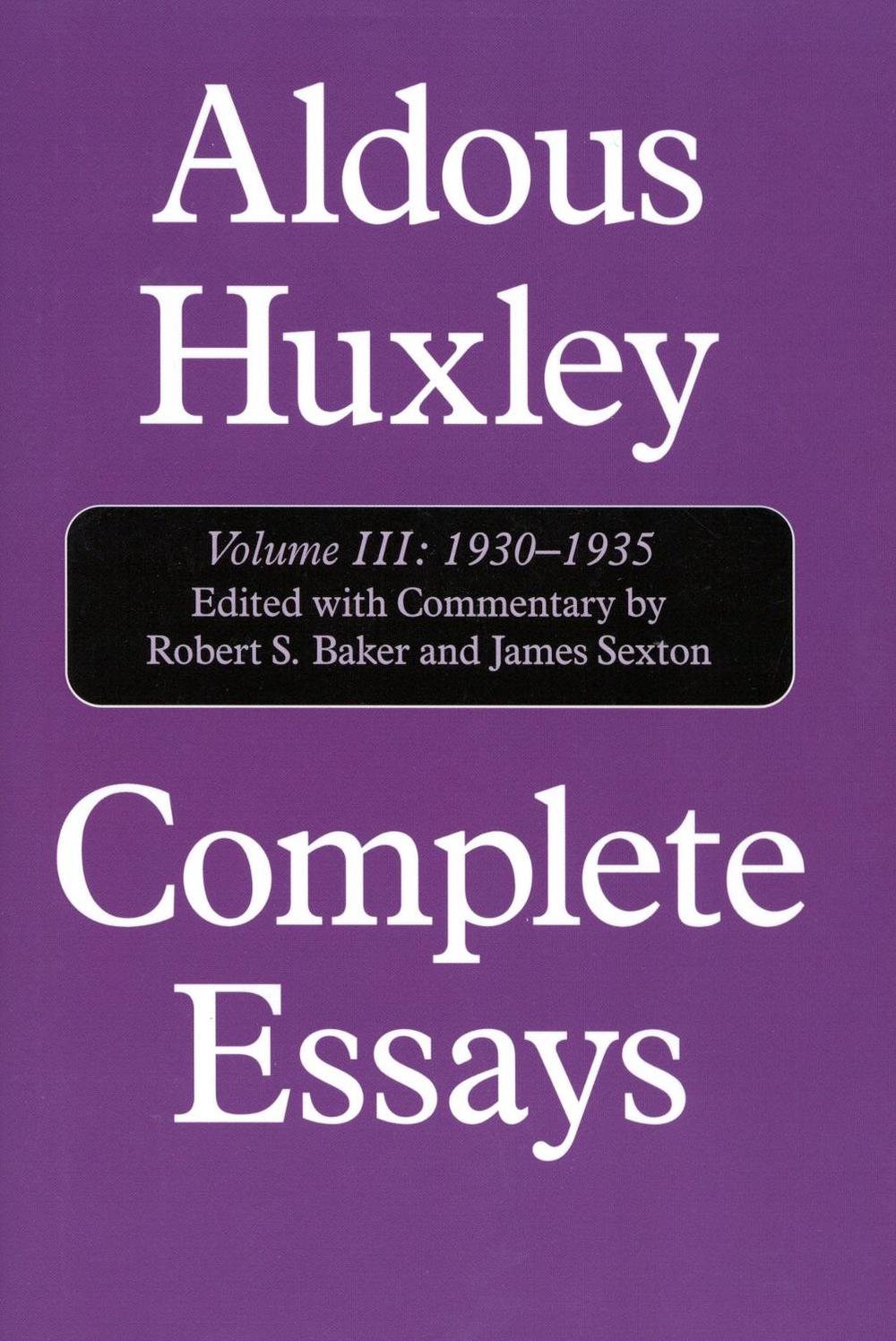 Huxley essays humanist 07 picture