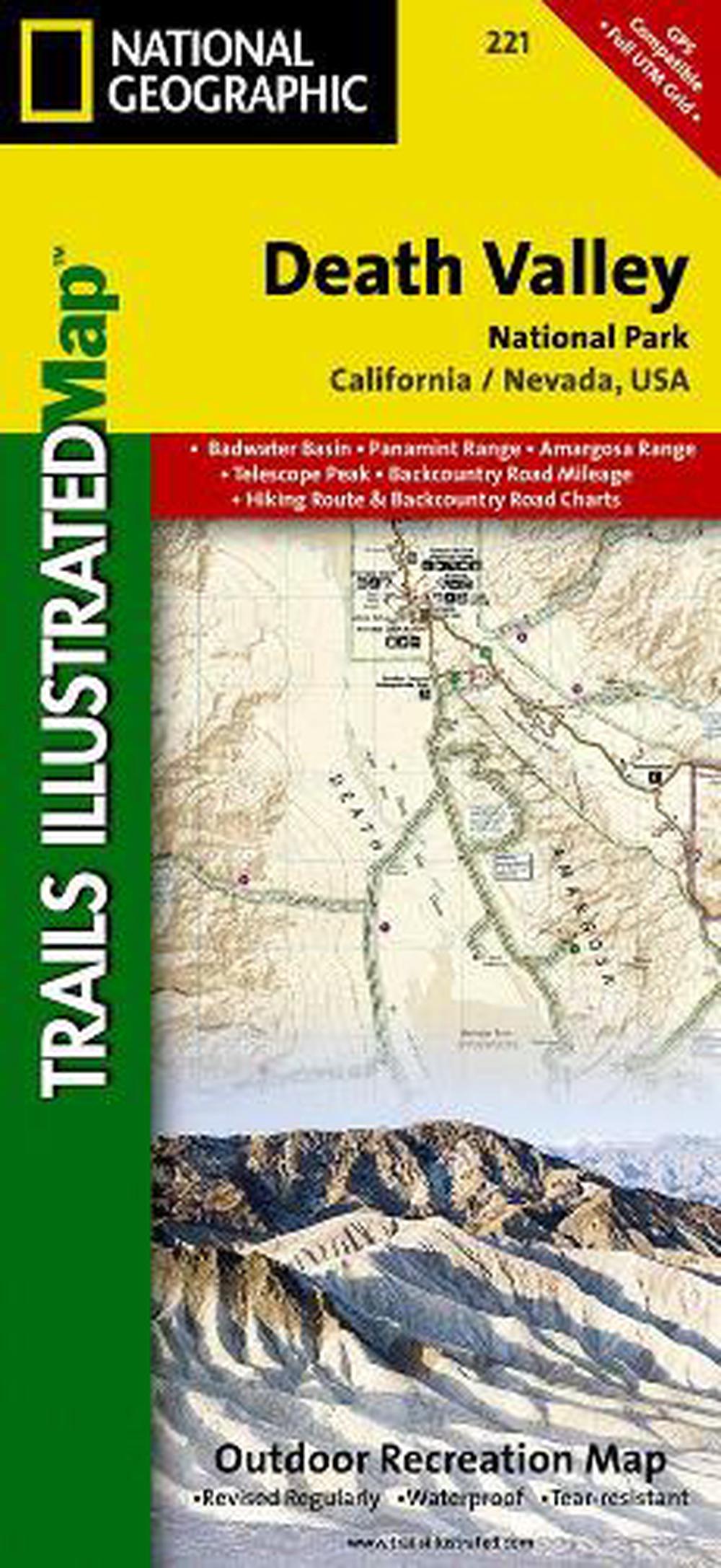 Death Valley National Park by National Geographic Maps (English) Folded ...