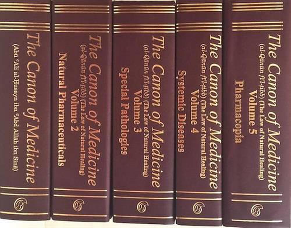 canon-of-medicine-5-volume-set-by-avicenna-english-hardcover-book