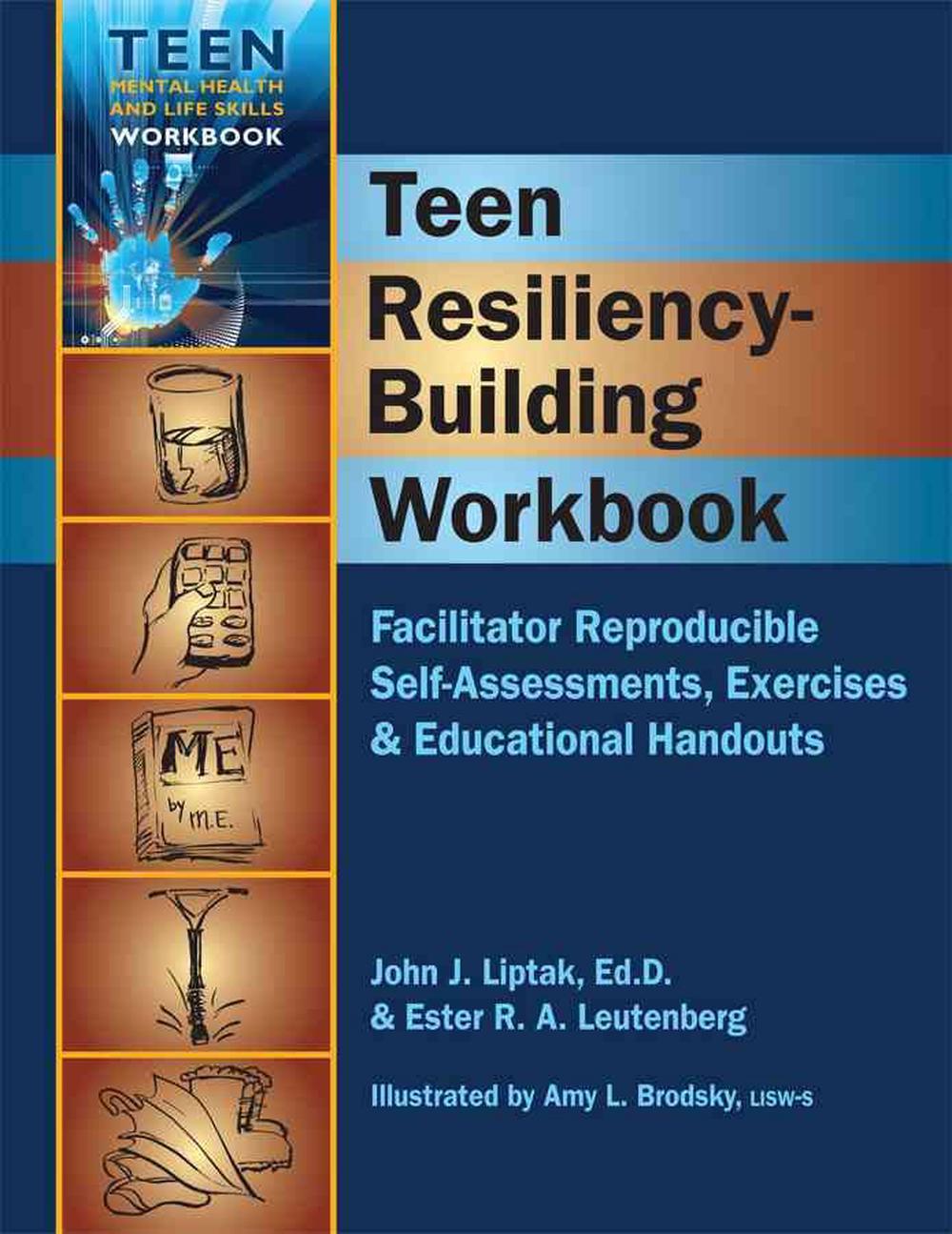 teen resiliency building workbook reproducible self assessments