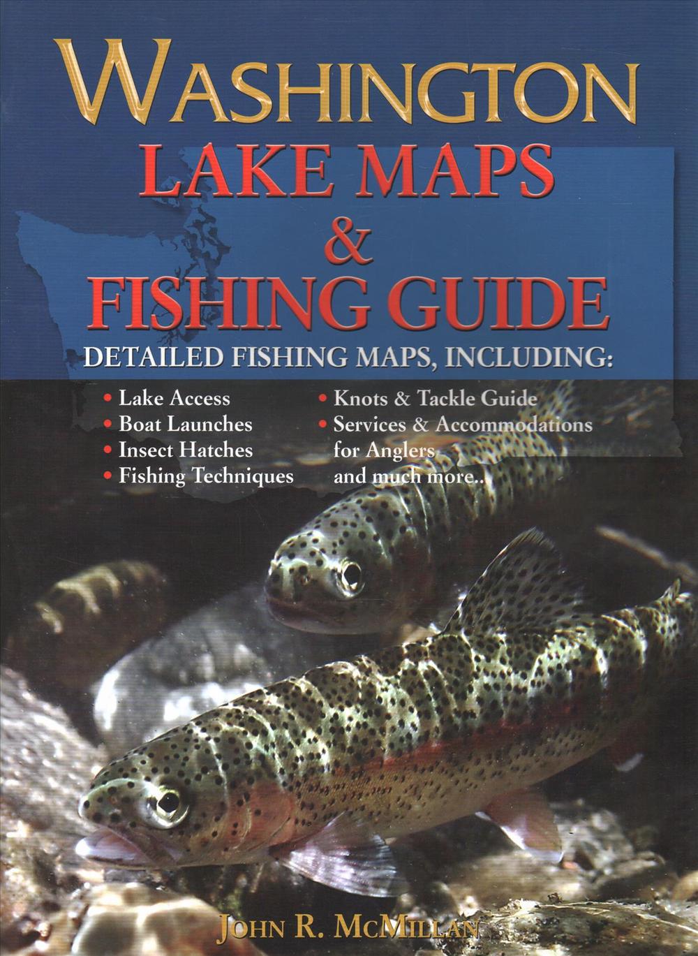 Washington Lake Maps & Fishing Guide (English) Paperback Book Free