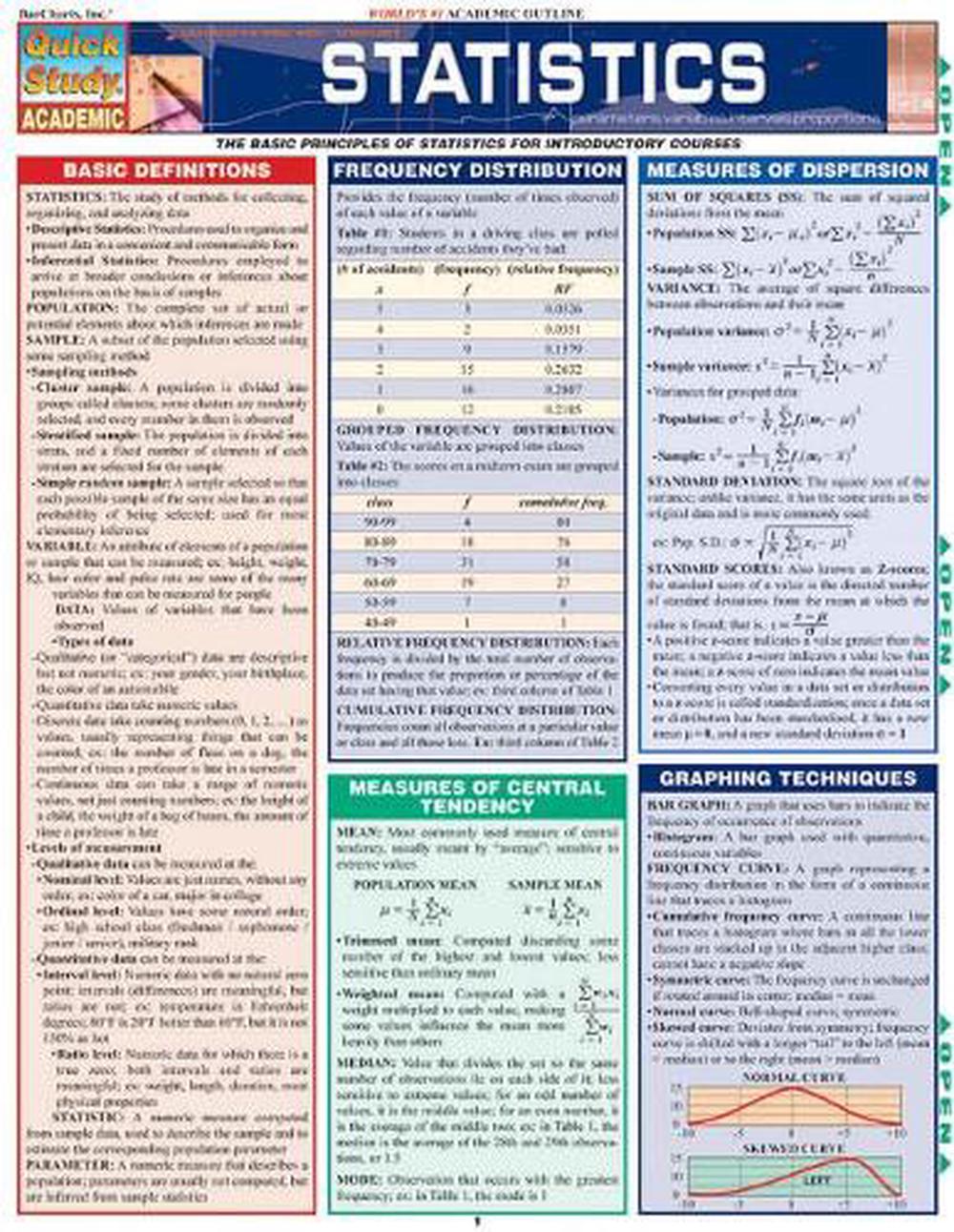 statistics-laminate-reference-chart-parameters-variables-intervals-proportio-9781572229440