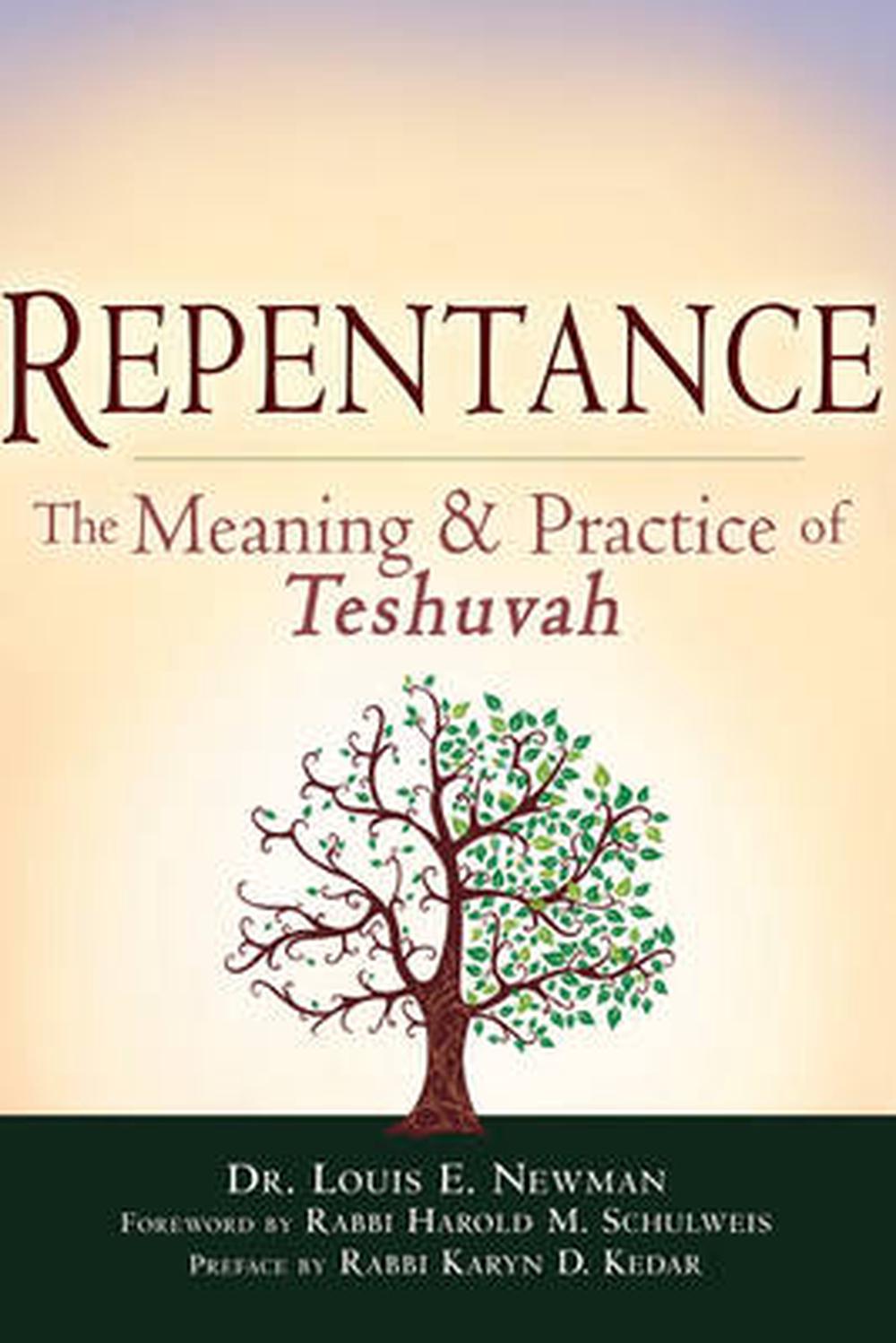 Repentance: The Meaning and Practice of Teshuvah by Louis E. Newman (English) Pa 9781580237185 ...
