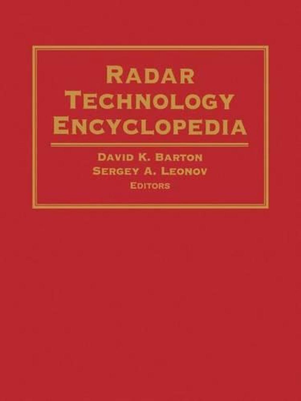 Radar Technology Encyclopedia by David K. Barton (English) Paperback
