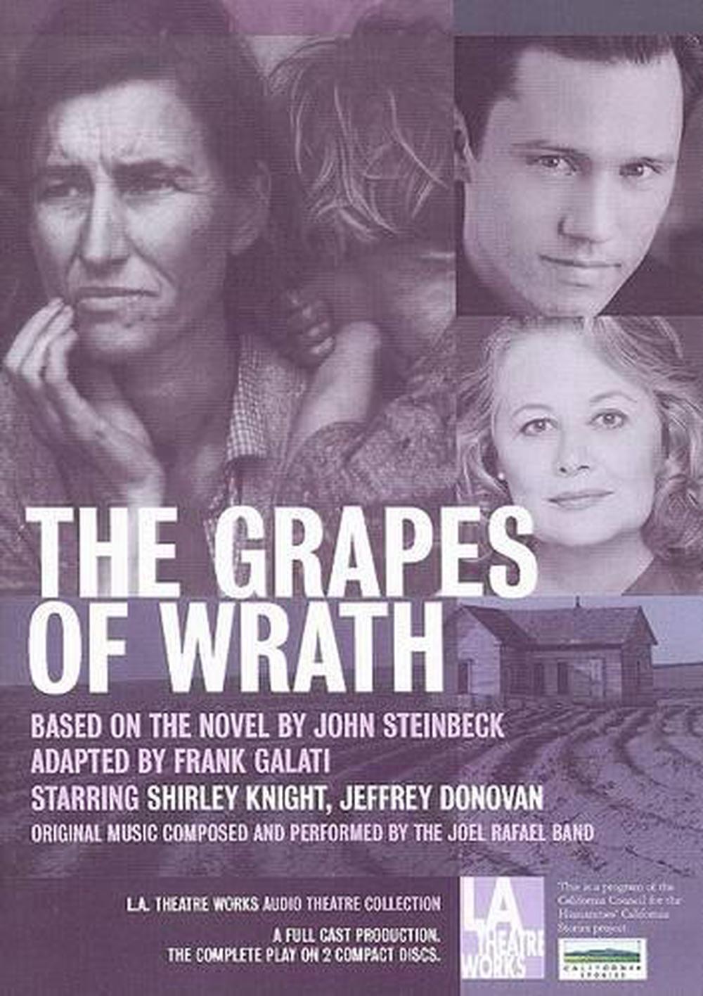 The Grapes of Wrath (English) Compact Disc Book Free Shipping