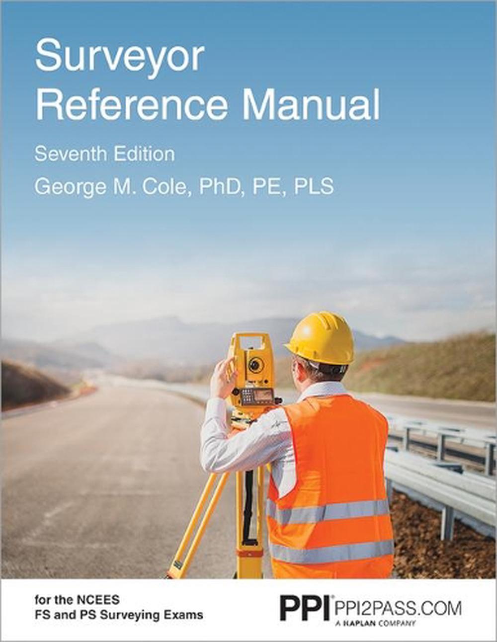 Surveyor Reference Manual by George M. Cole (English) Paperback Book