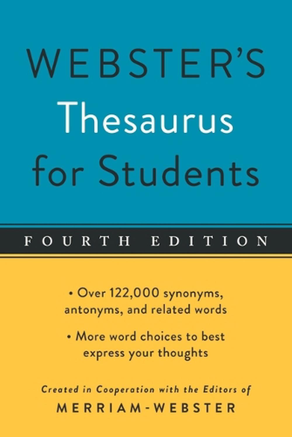 ster's Thesaurus for Students, Fourth Edition (English) Paperback Book Free S 9781596951815