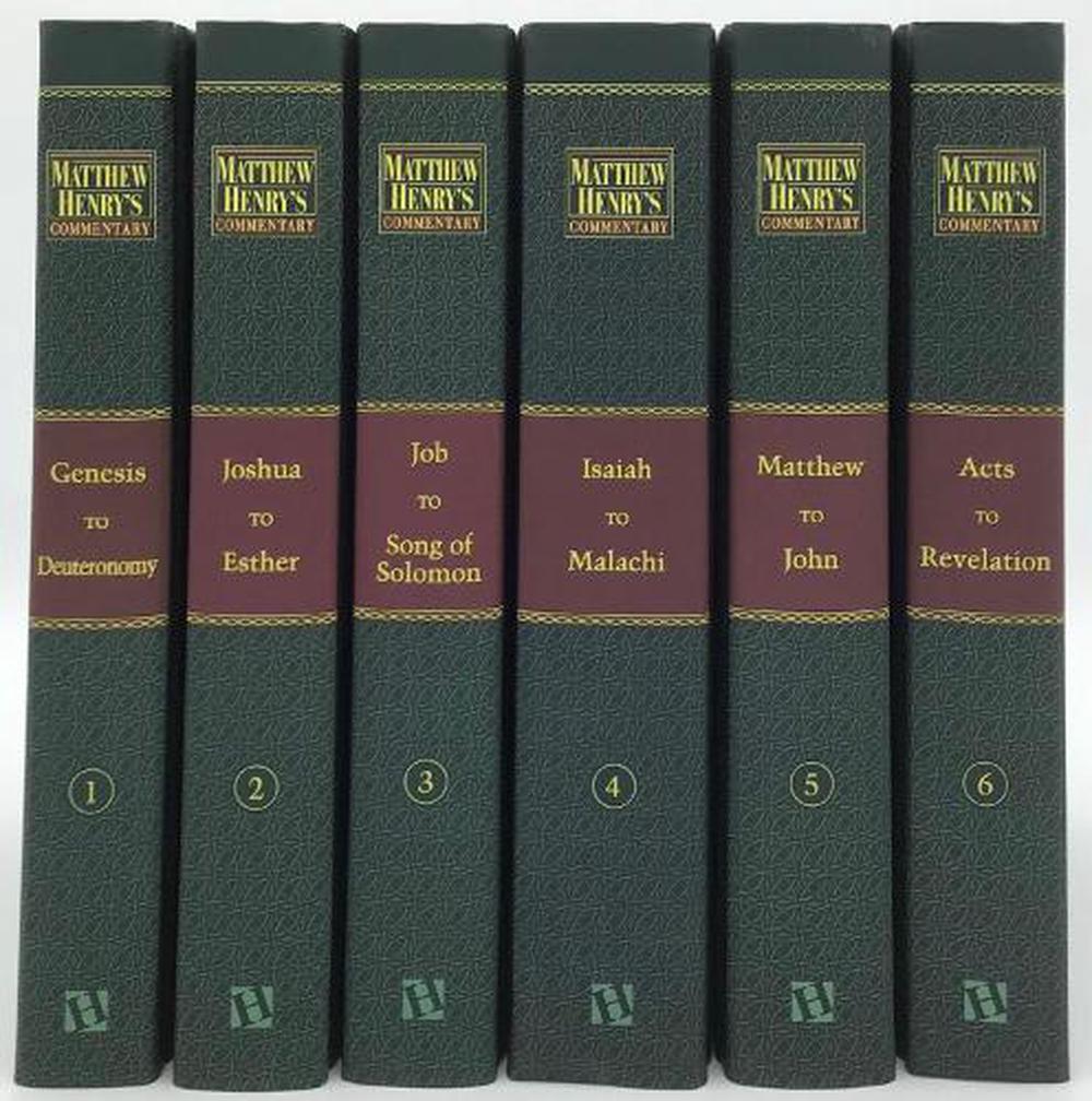 Matthew Henry's Commentary On The Whole Bible: Complete And Unabridged ...