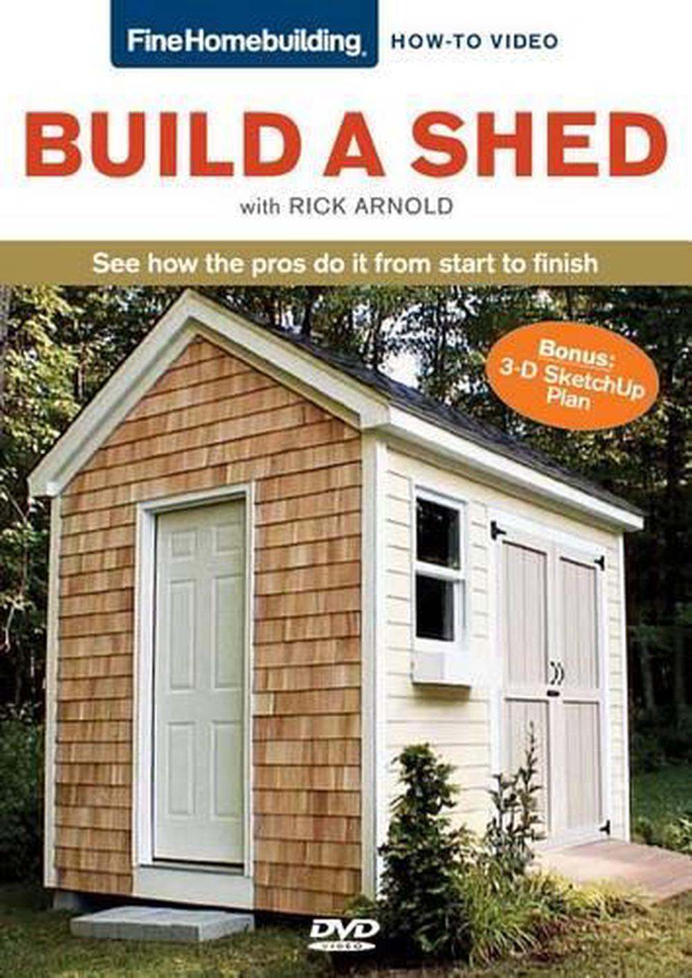 Build a Shed - DVD Region 1 Free Shipping! 9781600854132 