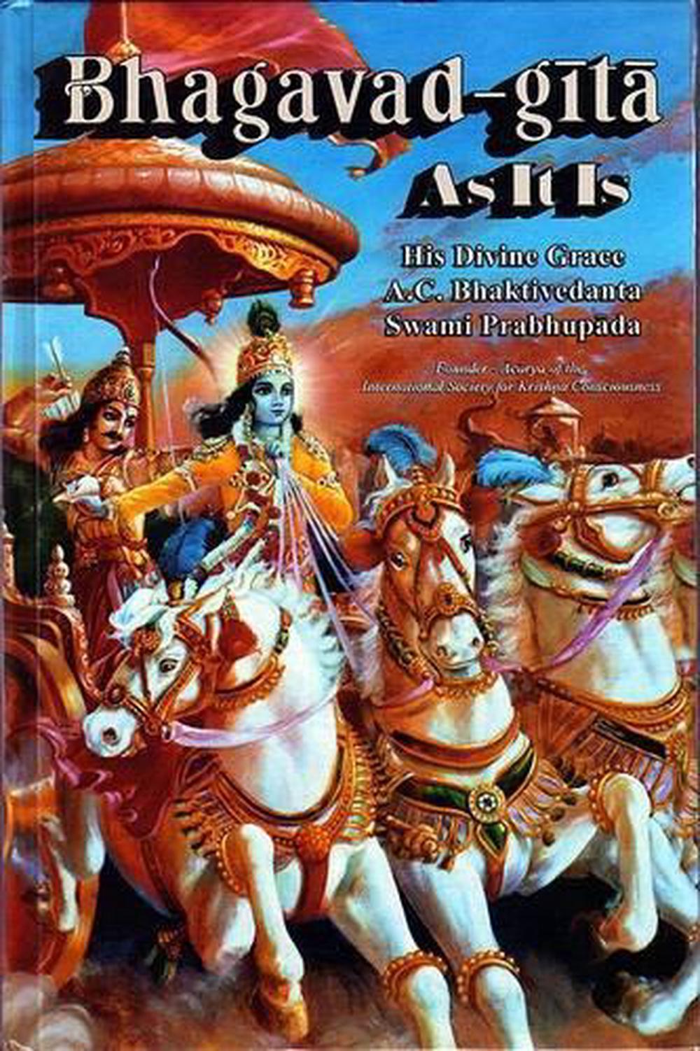 Bhagavad Gita As It Is By Swami S.P. Bhaktivedanta (English) Hardcover ...