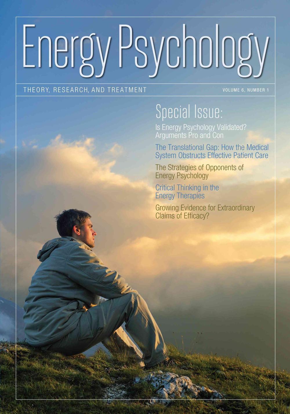 Energy Psychology Journal 6 1 by Dawson Church, Ph.d. (English) Paperback Book 9781604151237 eBay