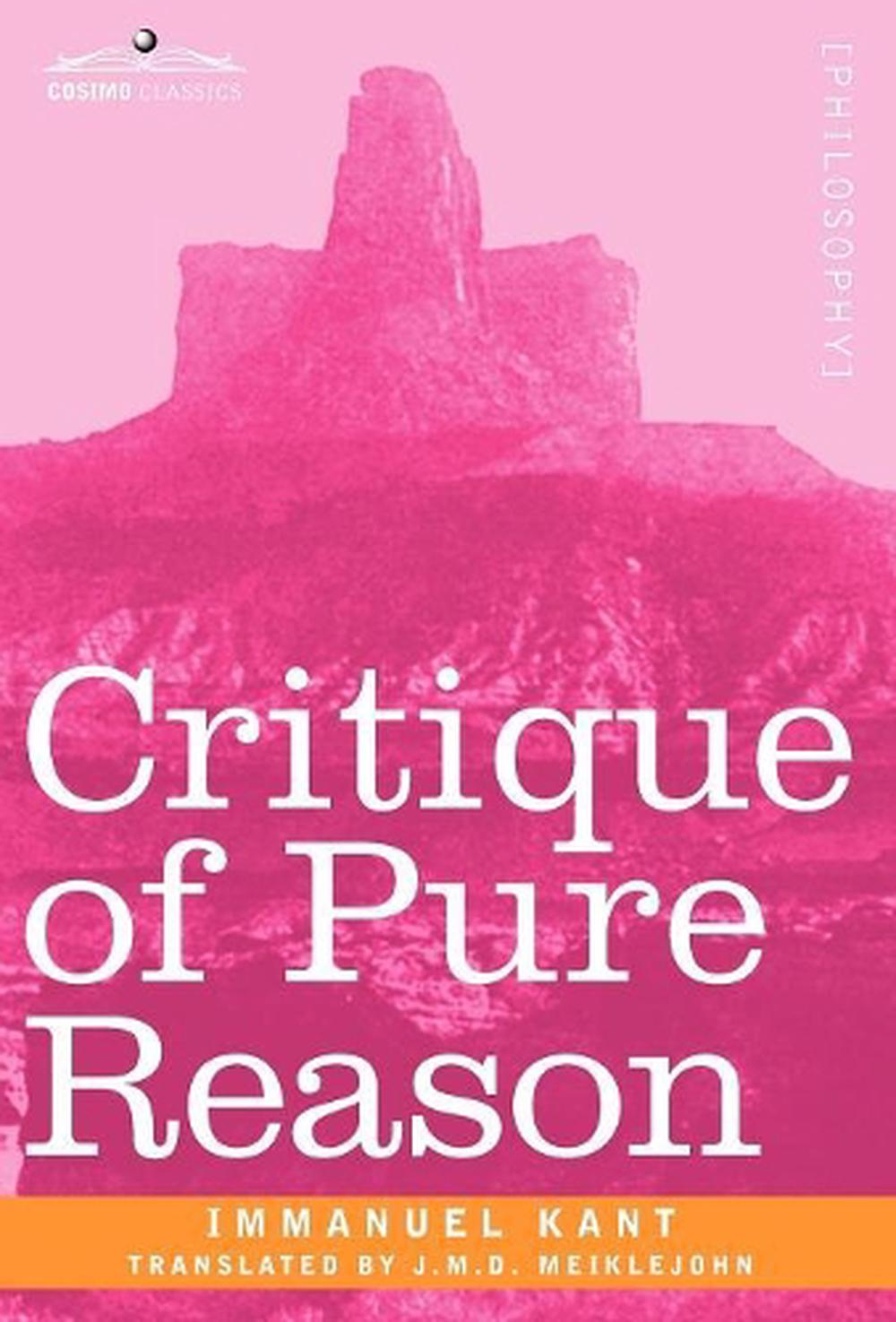 critique of pure reason cambridge