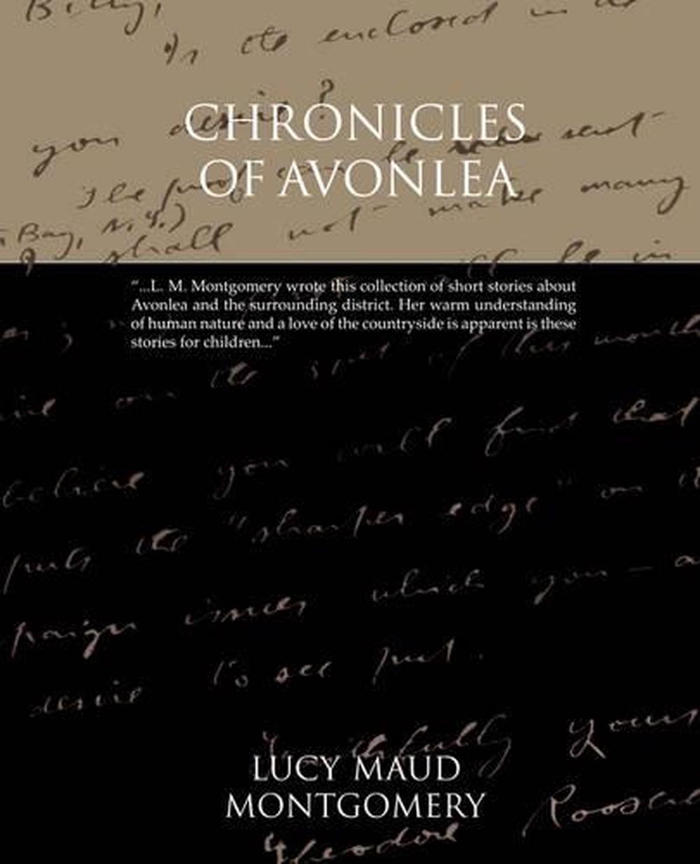 the chronicles of avonlea lucy maud montgomery