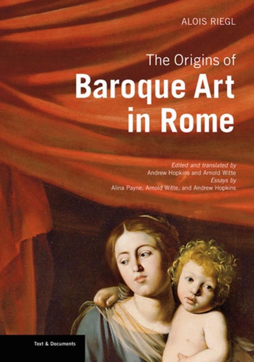 Origins of Baroque Art in Rome by Alois Riegl (English) Hardcover Book