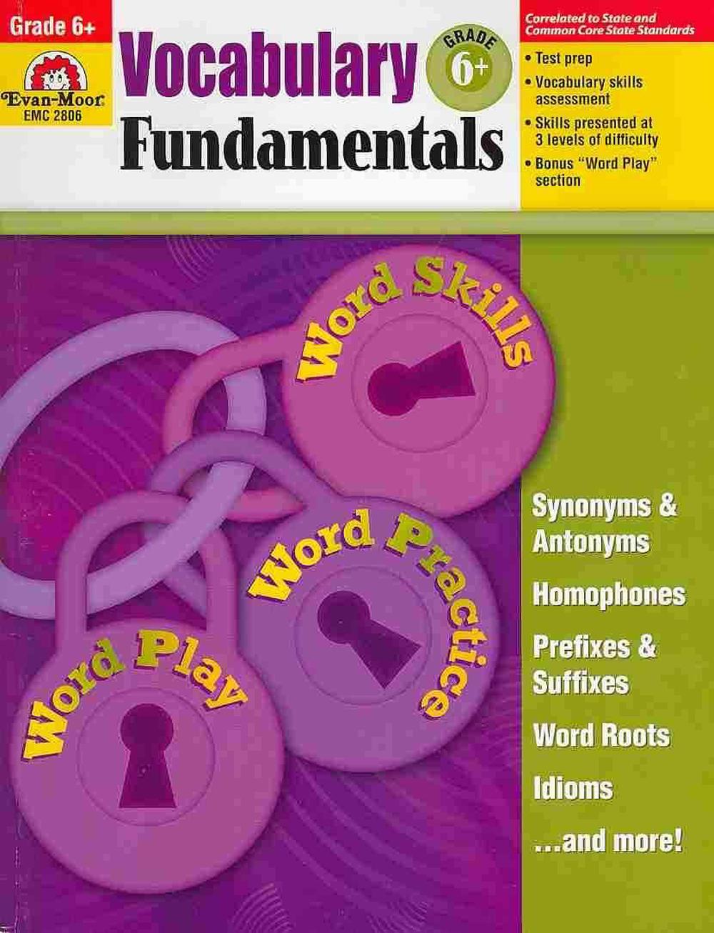 Vocabulary Fundamentals, Grade 6 by EvanMoor Educational Publishers (English) P 9781608236633