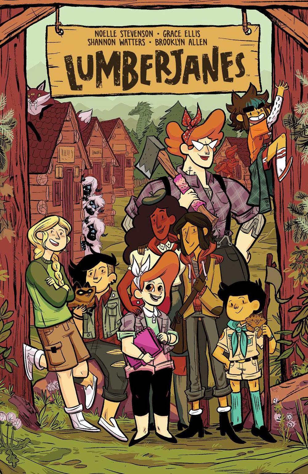 Lumberjanes Vol. 9 by Kat Leyh (English) Paperback Book Free Shipping