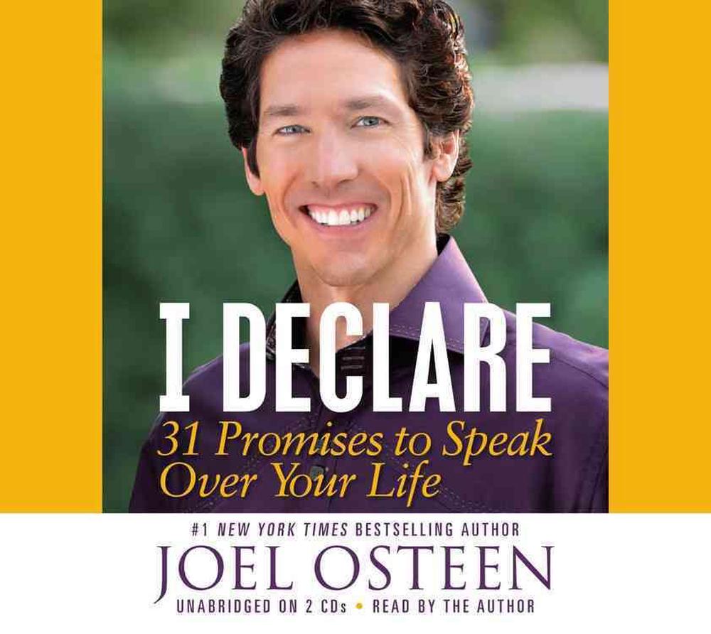 I Declare: 31 Promises to Speak Over Your Life by Joel Osteen (English