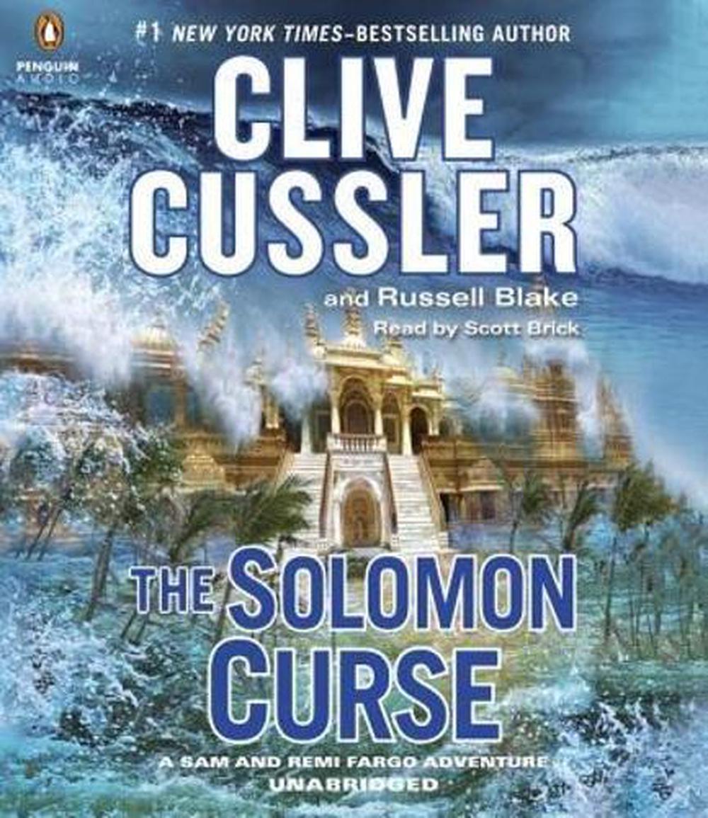 The Solomon Curse by Clive Cussler (English) Compact Disc Book Free