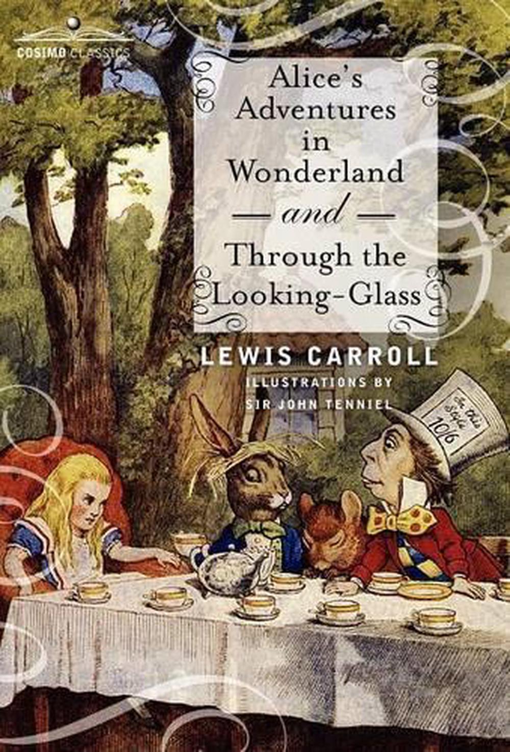 alice in the looking glass book