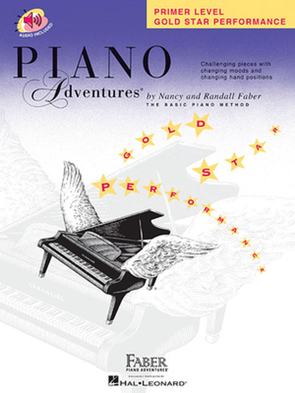 Primer Level - Gold Star Performance: Piano Adventures (English) Paperback Book