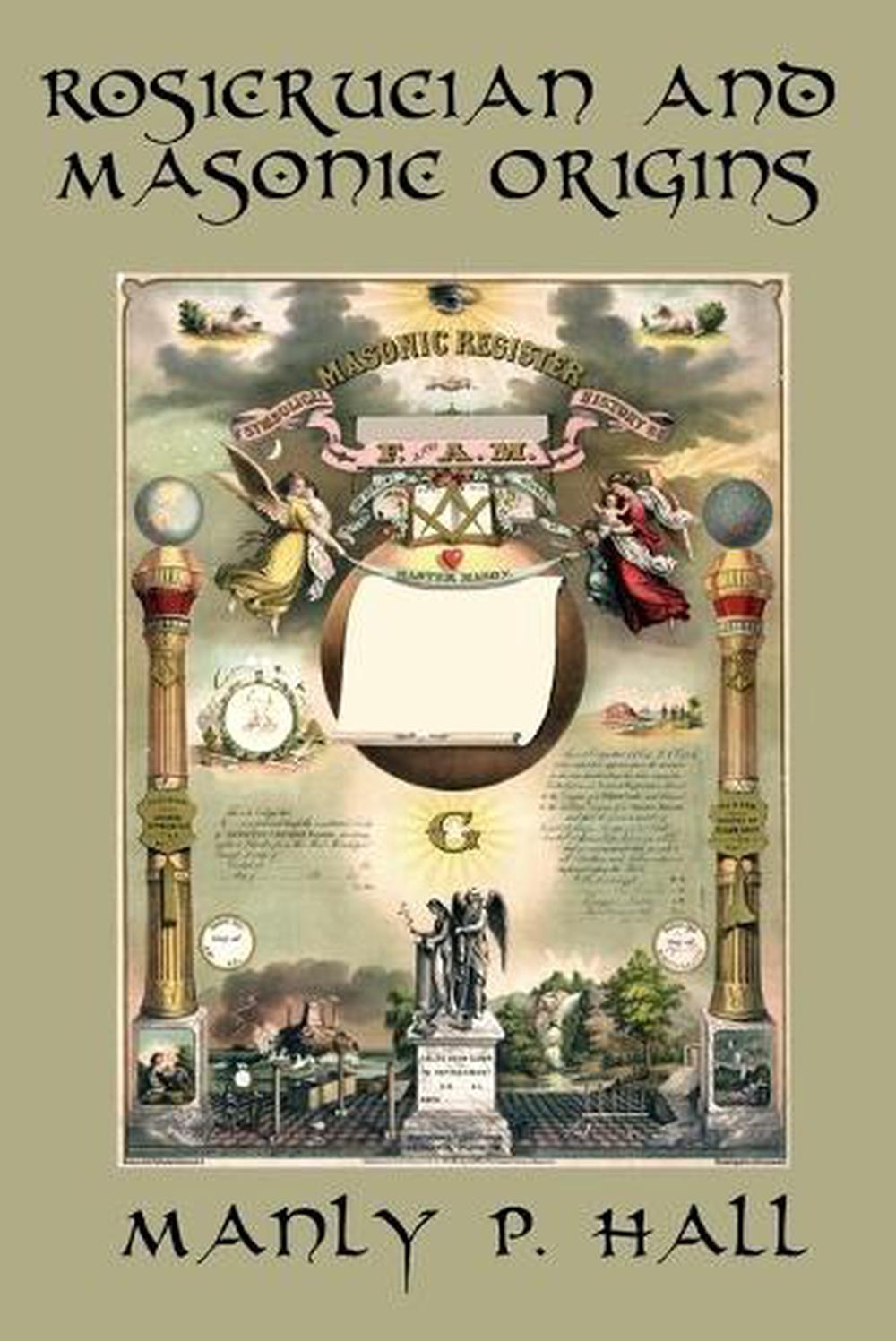 Rosicrucian and Masonic Origins by Manly P. Hall (English) Paperback Book Free S