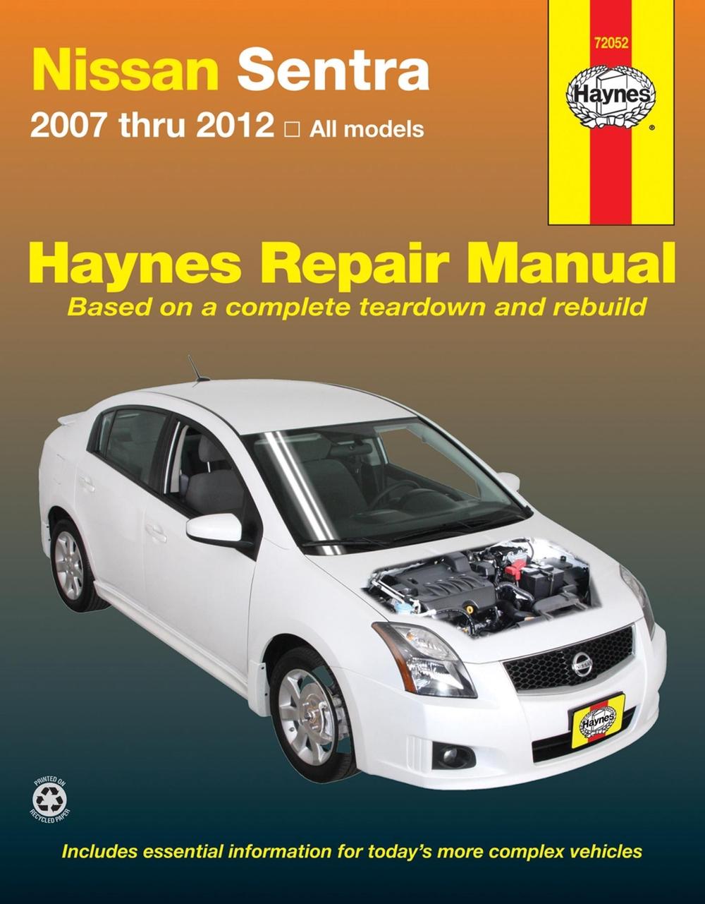 Nissan Sentra (07 - 12): 2007-12 by Haynes Publishing (English