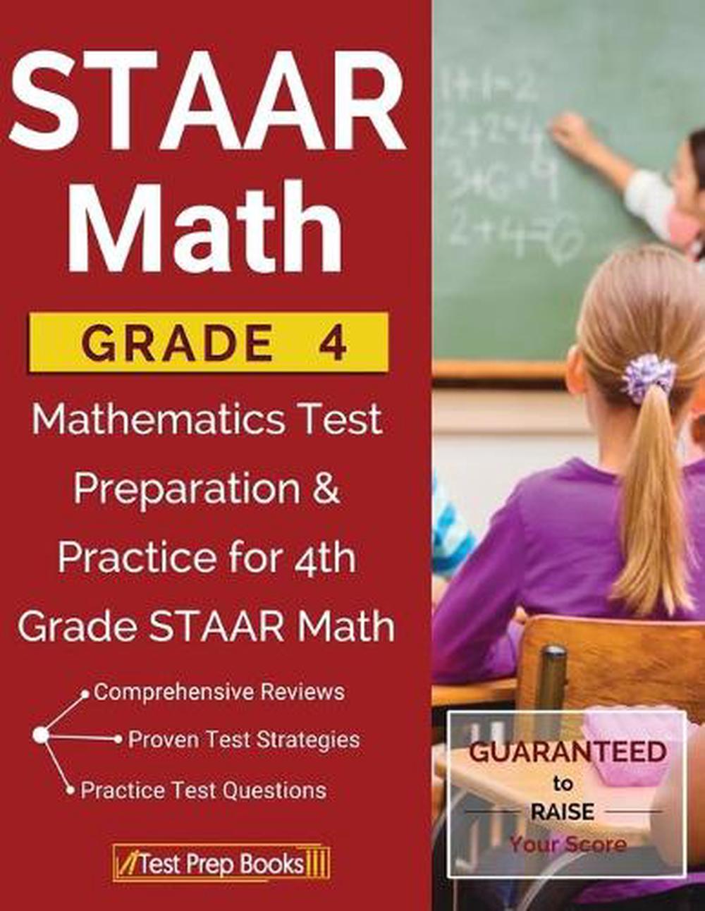 STAAR Math Grade 4 Mathematics Test Preparation & Practice for 4th
