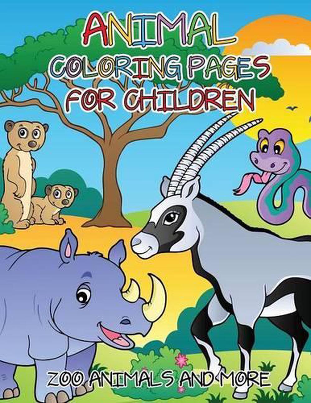 animal coloring pages for children zoo animals and more