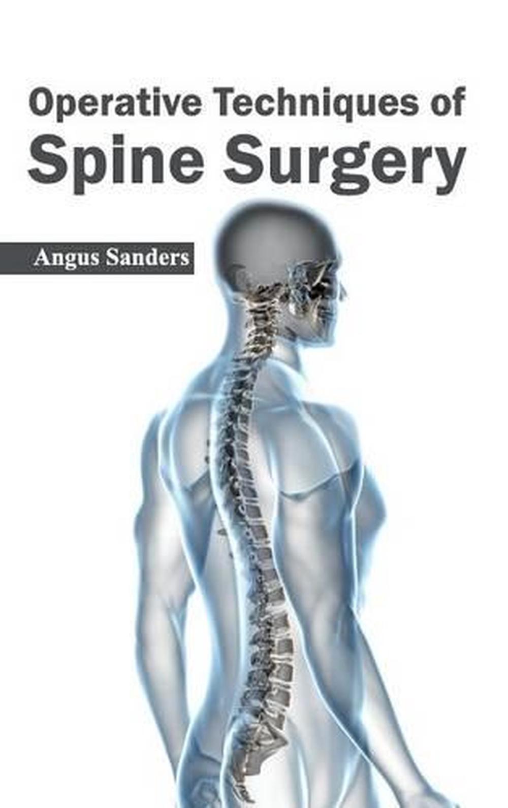 Operative Techniques of Spine Surgery (English) Hardcover Book Free