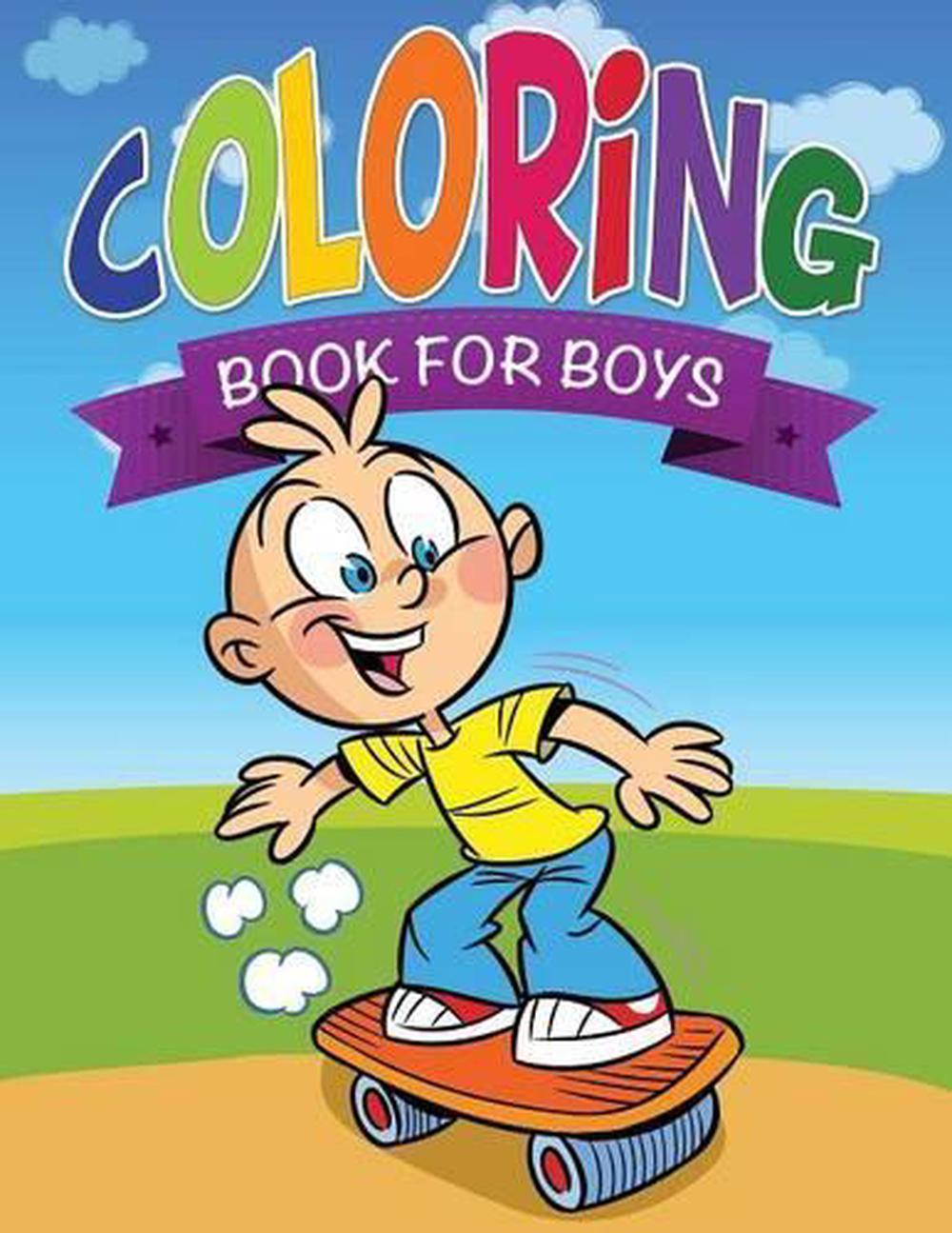 Coloring Book for Boys by Speedy Publishing LLC (English) Paperback