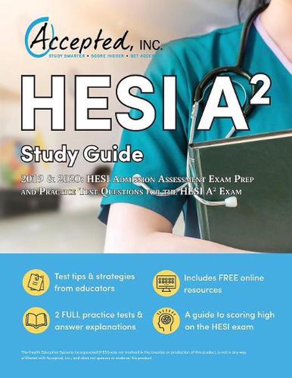 Hesi A2 Study Guide 2019 and 2020 HESI Admission Assessment Exam Prep
