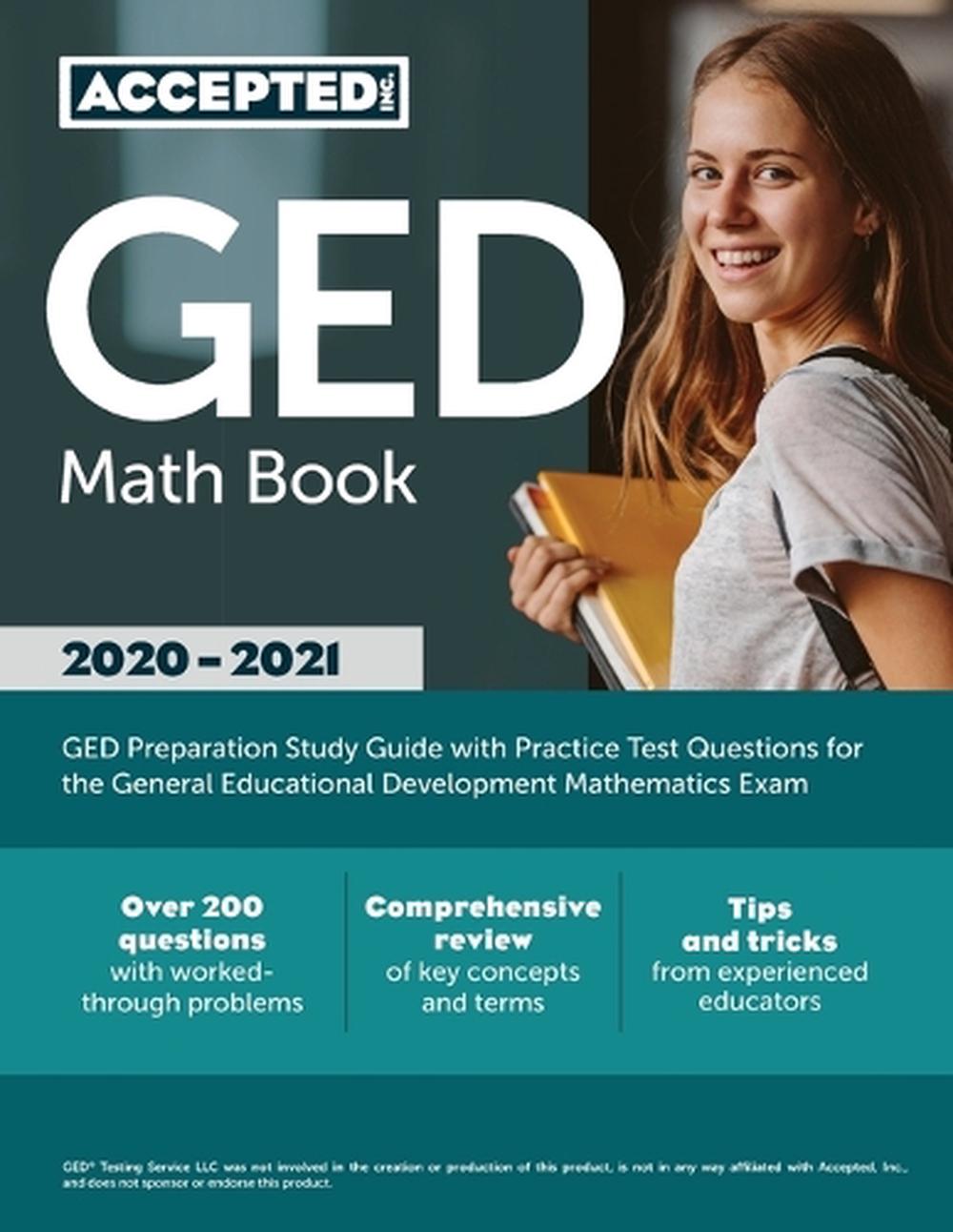 GED Math Book 20202021 GED Preparation Study Guide with Practice Test
