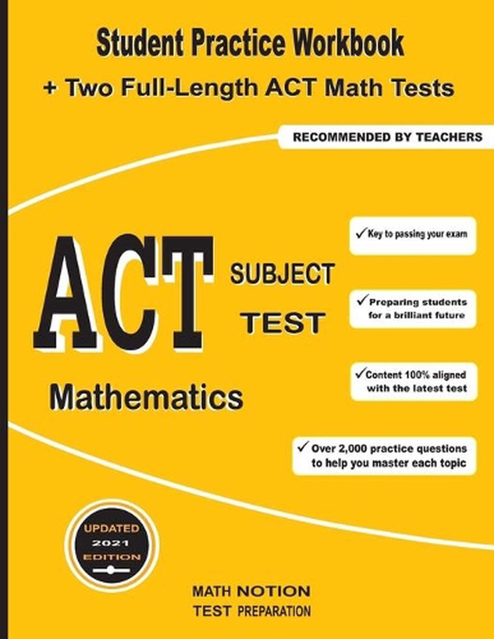 Latest ACT-Math Exam Format