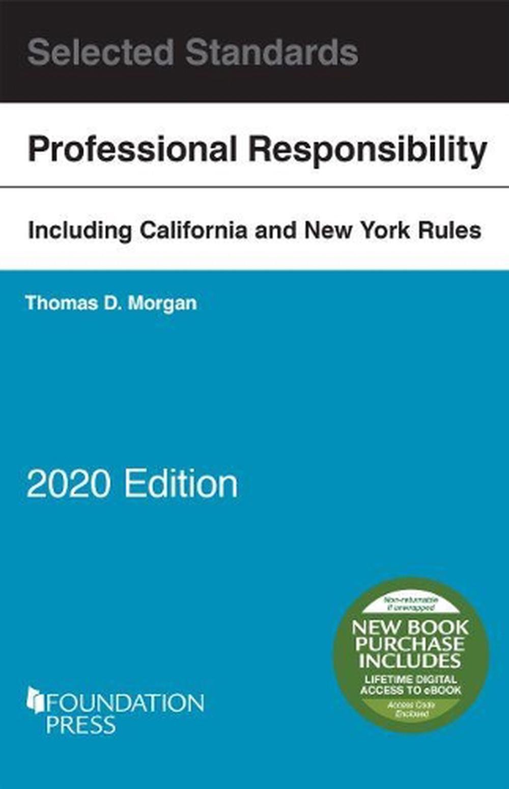 Model Rules of Professional Conduct and Other Selected Standards, 2020