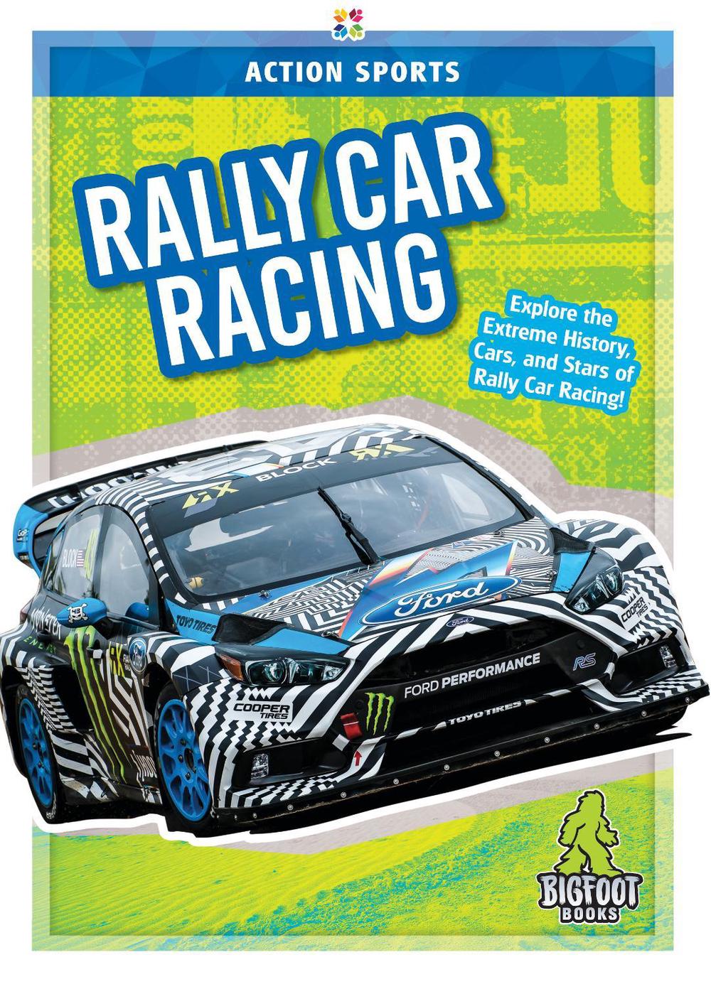 Rally Car Racing by K.A. Hale (English) Hardcover Book Free Shipping