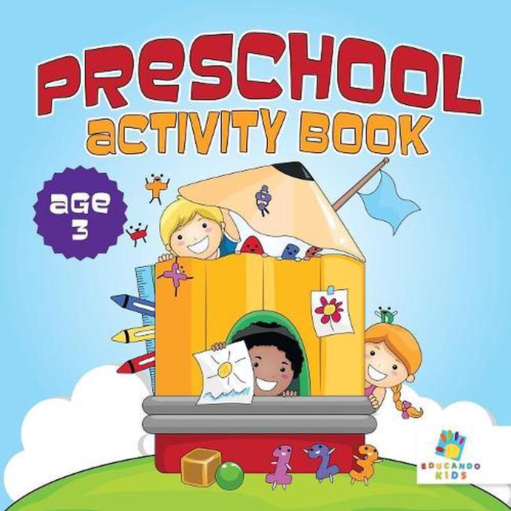 Preschool Activity Book Age 3 By Educando Kids English Paperback Book