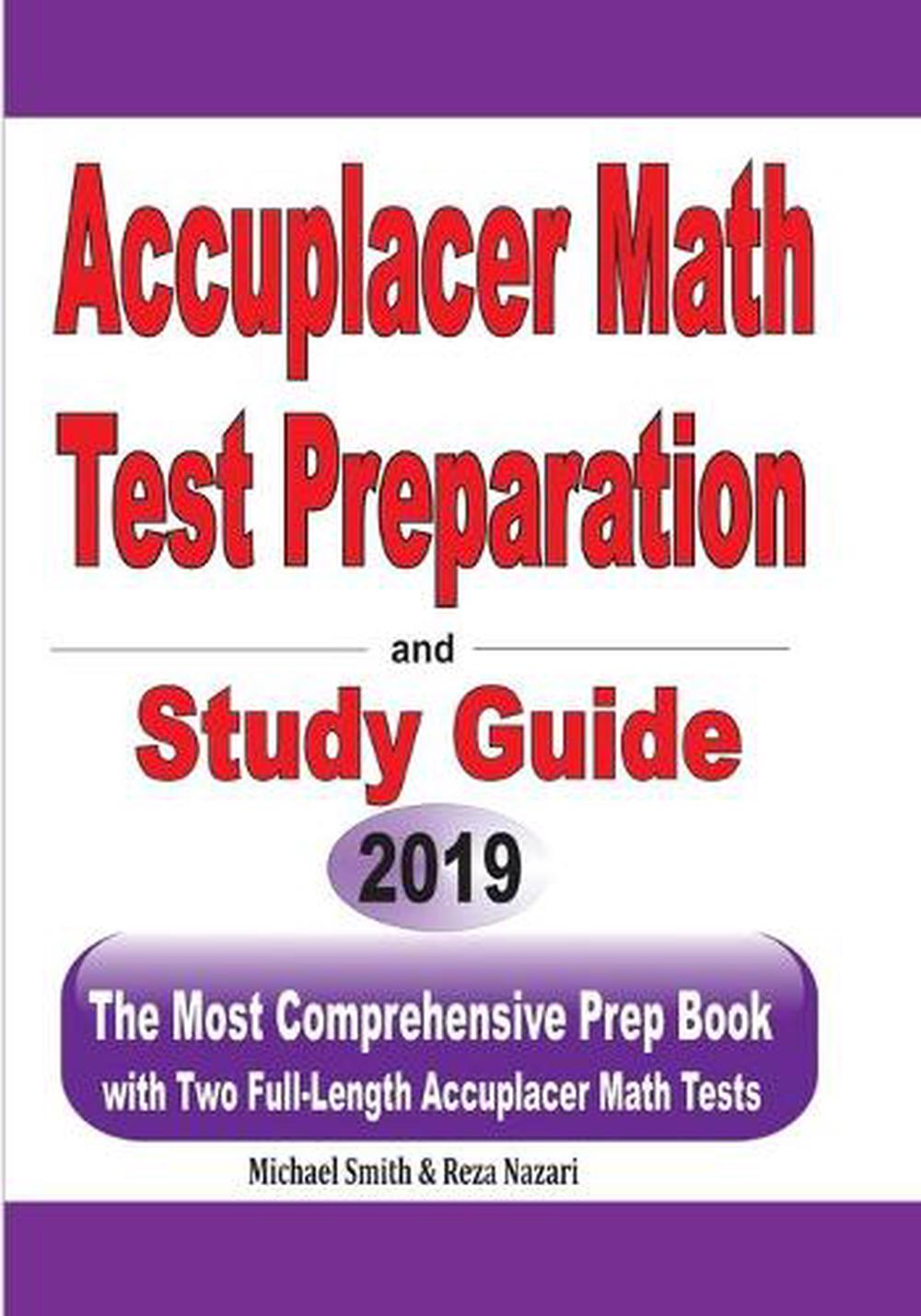 accuplacer math practice test and study guide printable