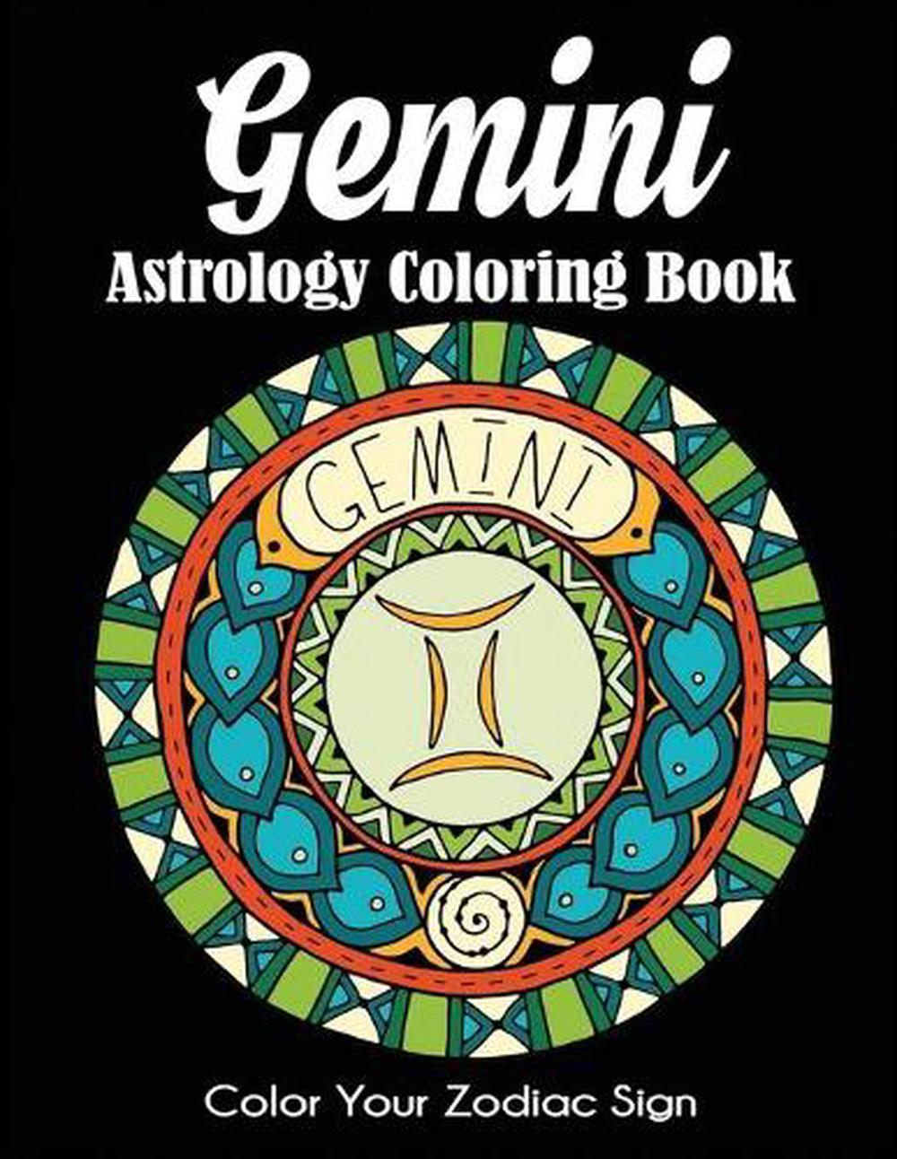 astrology coloring books