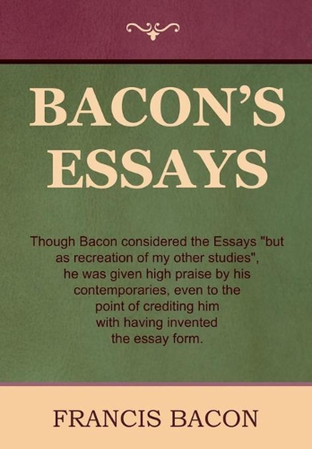 short questions of bacon essays