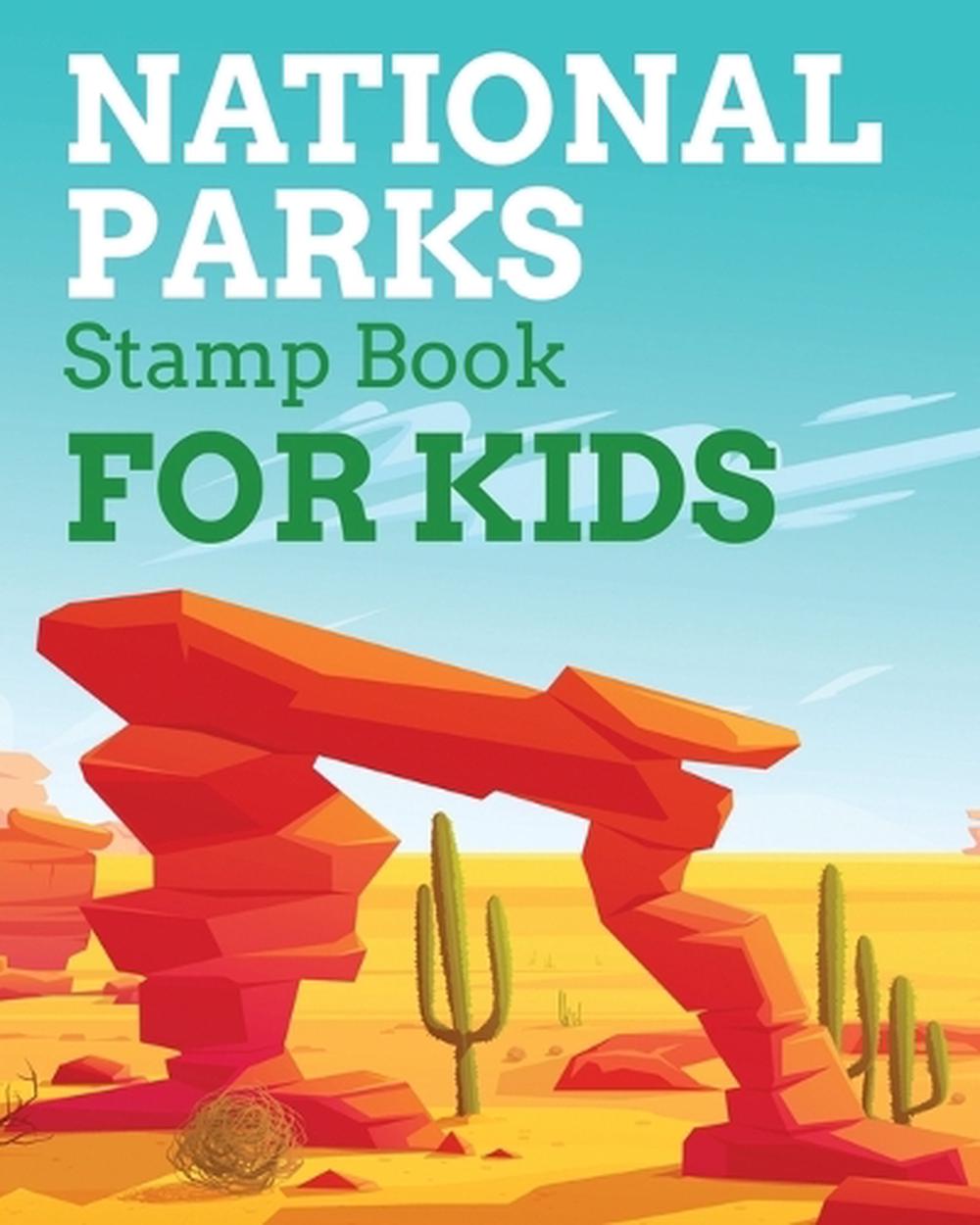 National Park Stamps Book for Kids by Patricia Larson Free Shipping