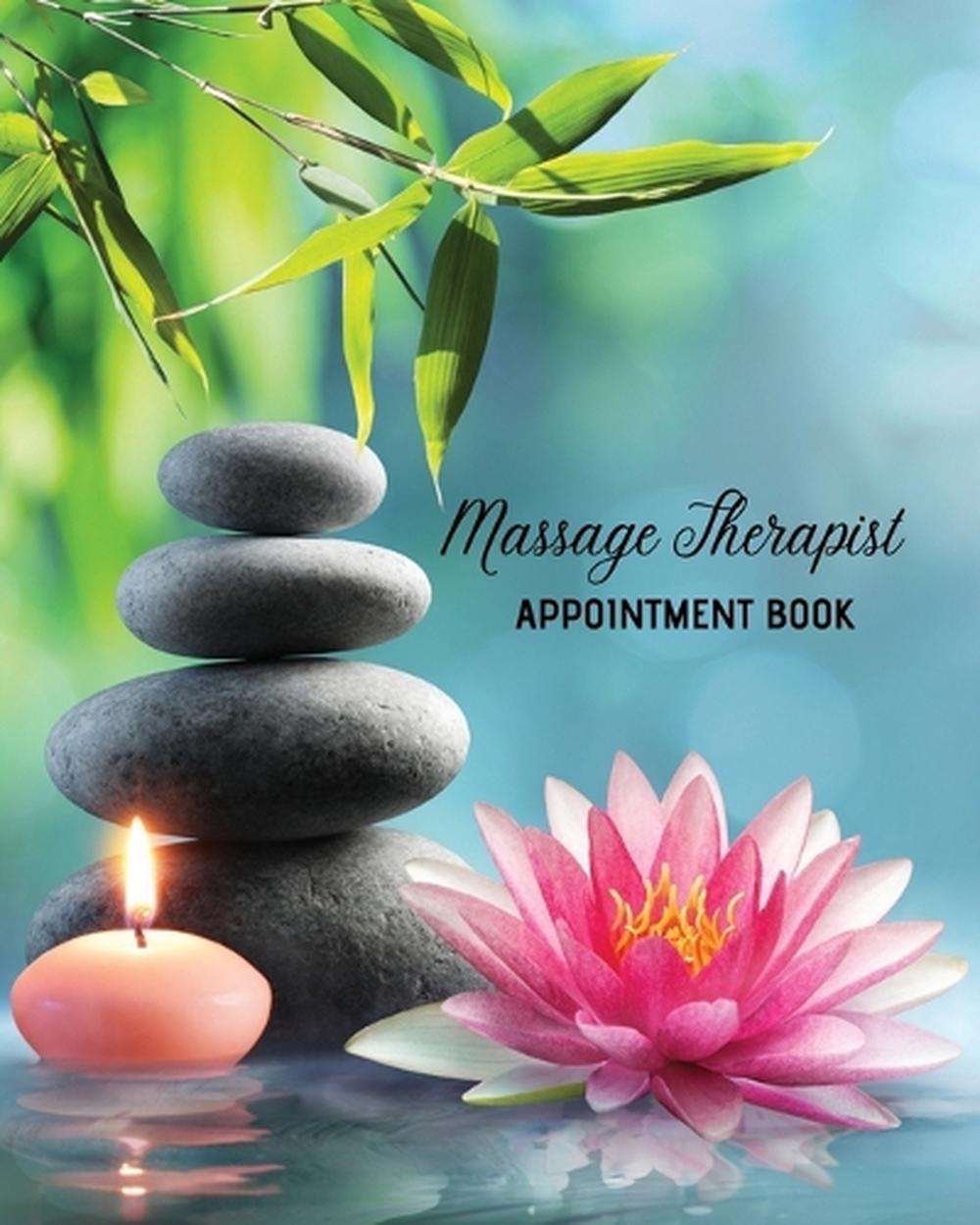 Massage Therapist Appointment Book Therapy Log Notes Client Planner Record In 9781649443106