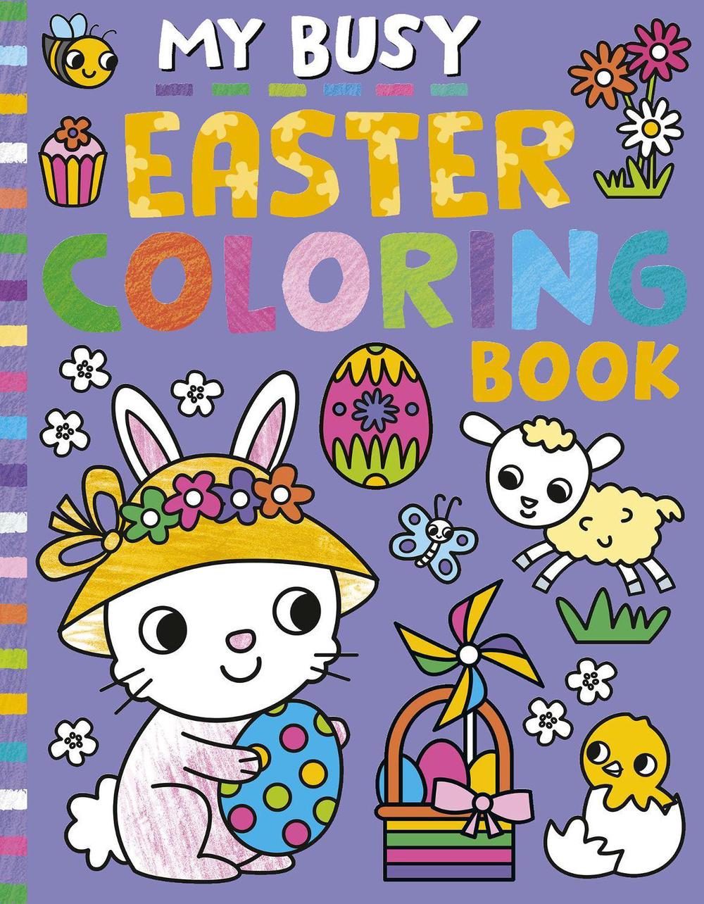 My Busy Easter Coloring Book by Tiger Tales Paperback Book