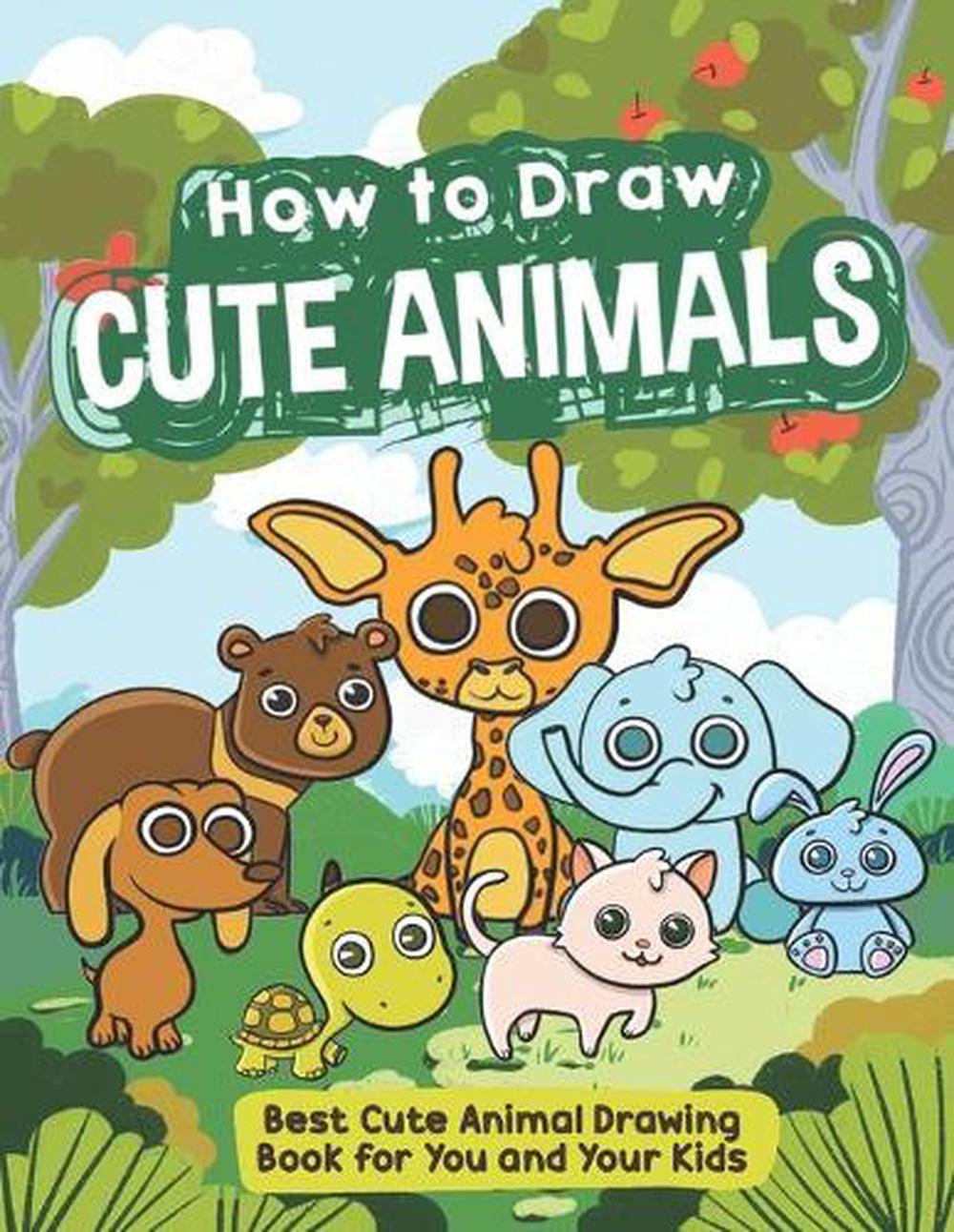 Cute Animals To Draw For Kids / Cute Animals Cute Simple Portraits Of ...