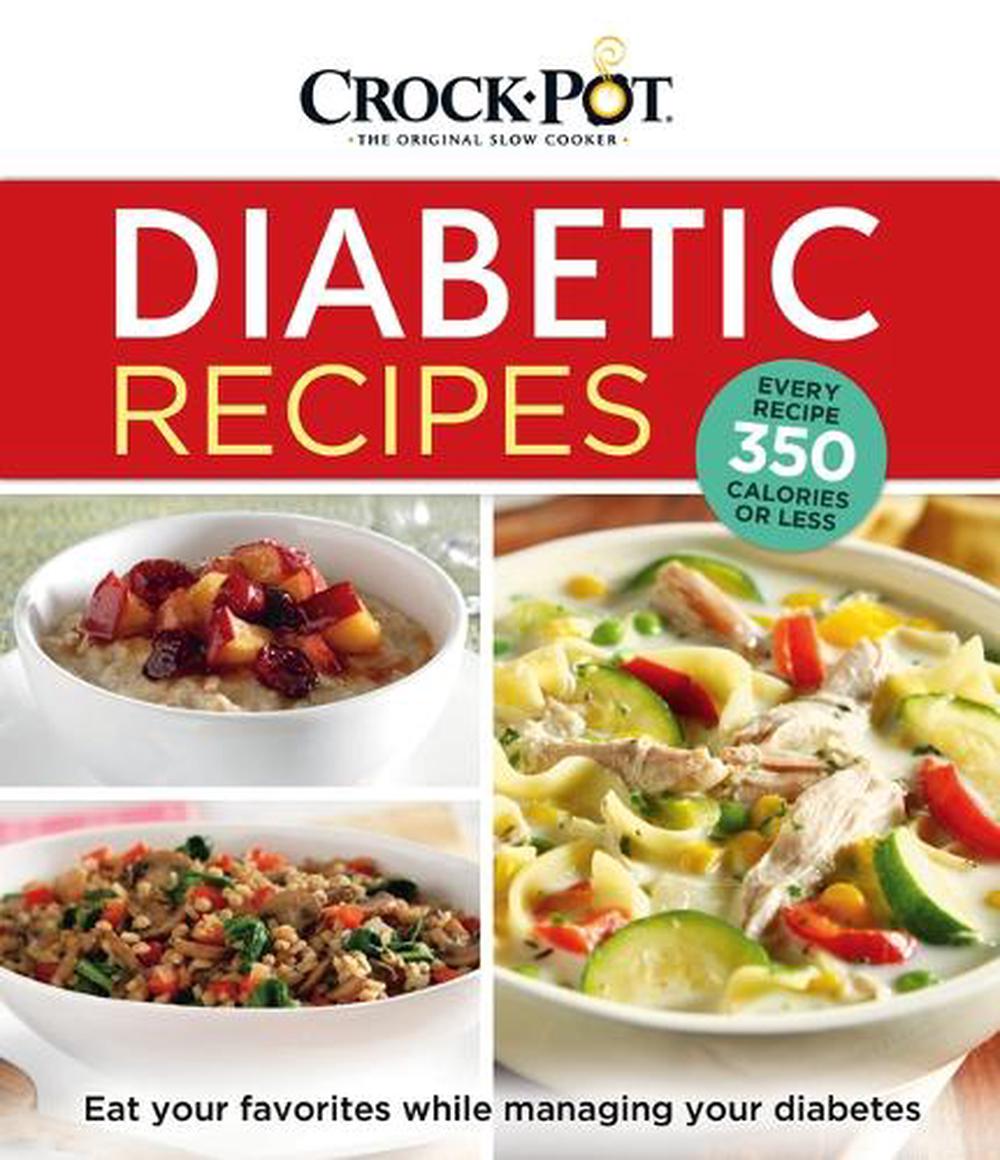 Crock Pot Diabetic Recipes (English) Hardcover Book Free Shipping