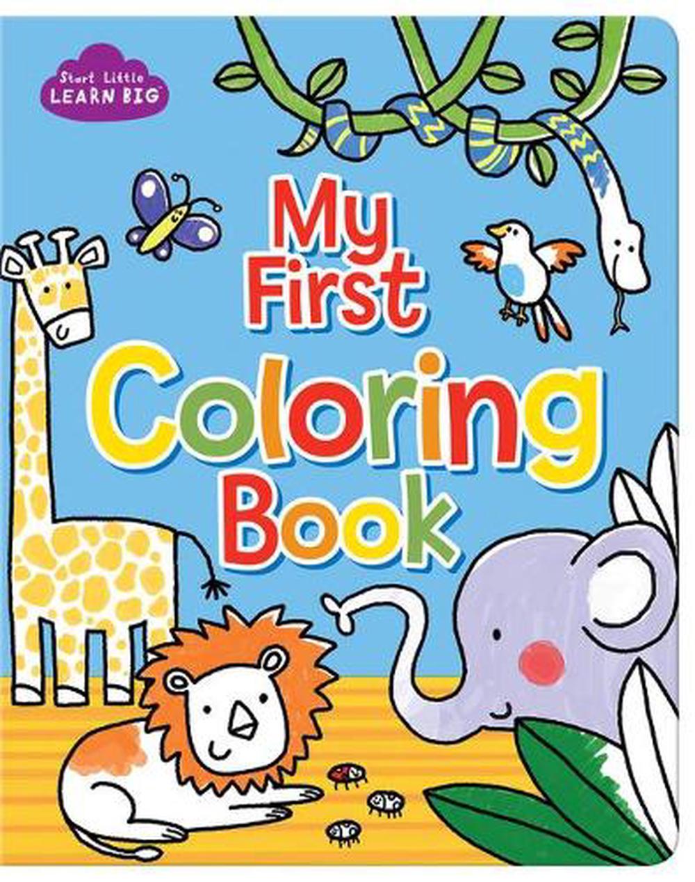 My First Coloring Book by Parragon Books (English) Paperback Book Free