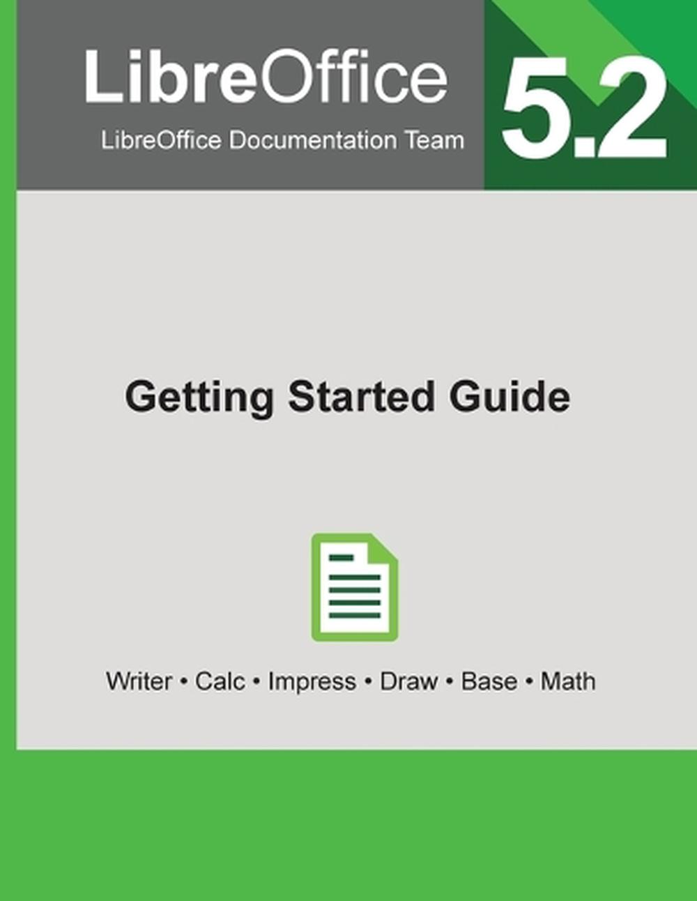 Getting started guide. LIBREOFFICE. LIBREOFFICE writer