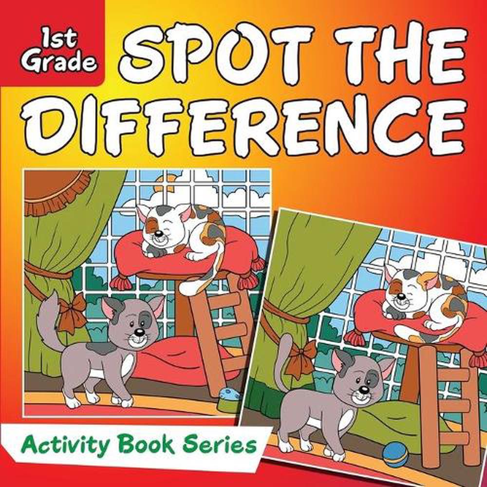 Spot the Difference: 1st Grade Activity Book Series by Baby Professor ...