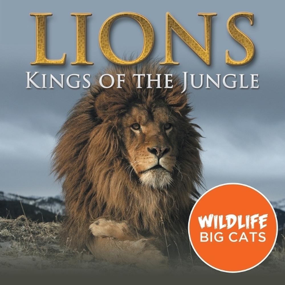 Lions Kings Of The Jungle Wildlife Big Cats By Baby Professor