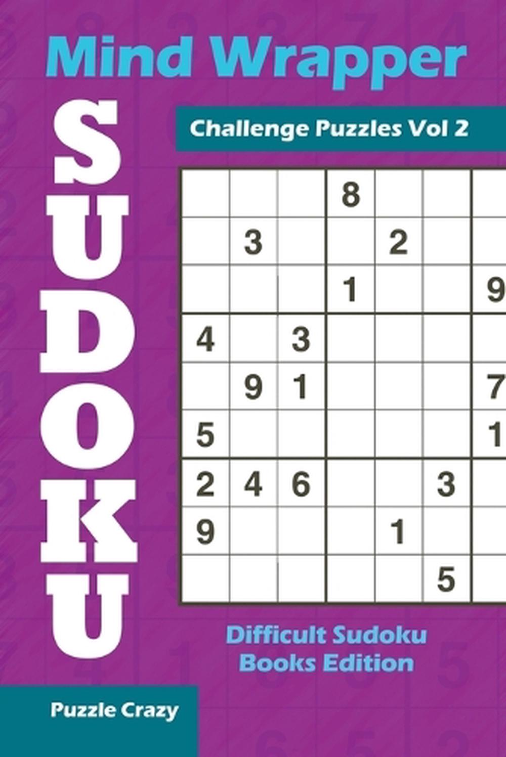 Mind Wrapper Sudoku Challenge Puzzles Vol 2 Difficult Sudoku Books